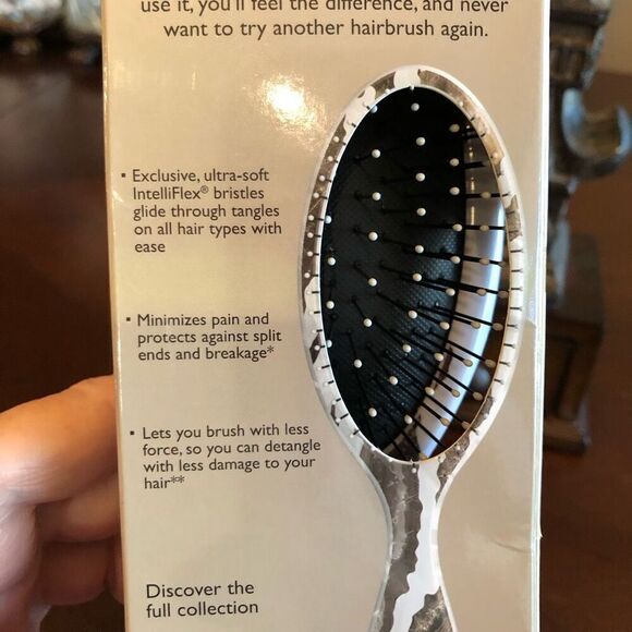 WET BRUSH - NWT - Wet Brush Original Detangler in Techno Stone Brown - Picture 8 of 13